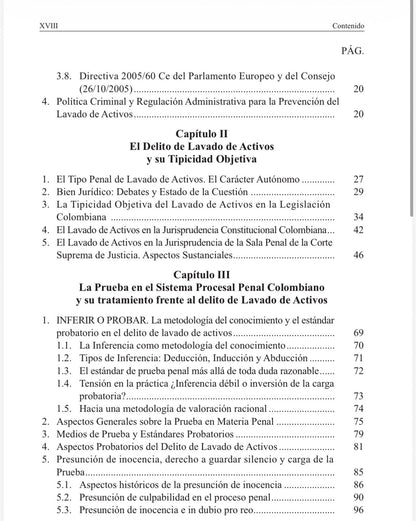 INFERIR O PROBRAR. LA PRUEBA DEL DELITO DETERMINANTE EN EL LAVADO DE ACTIVOS